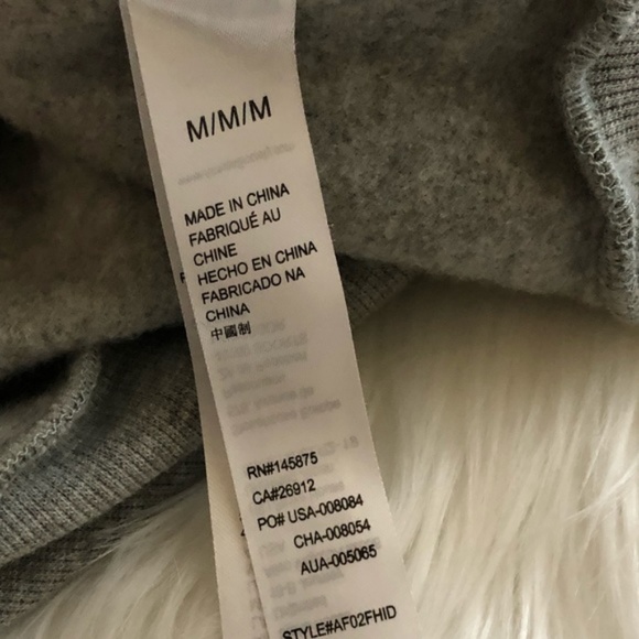 AMUSE SOCIETY | Gray Pullover Sweater Medium - Picture 8 of 8